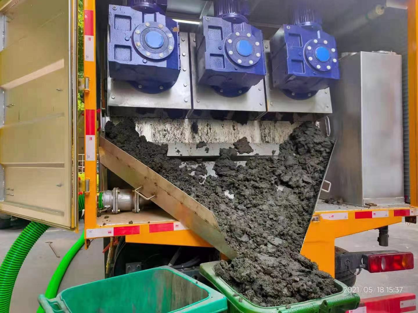 五莲化粪池清掏城市维护站-泥浆净化干湿分离处理